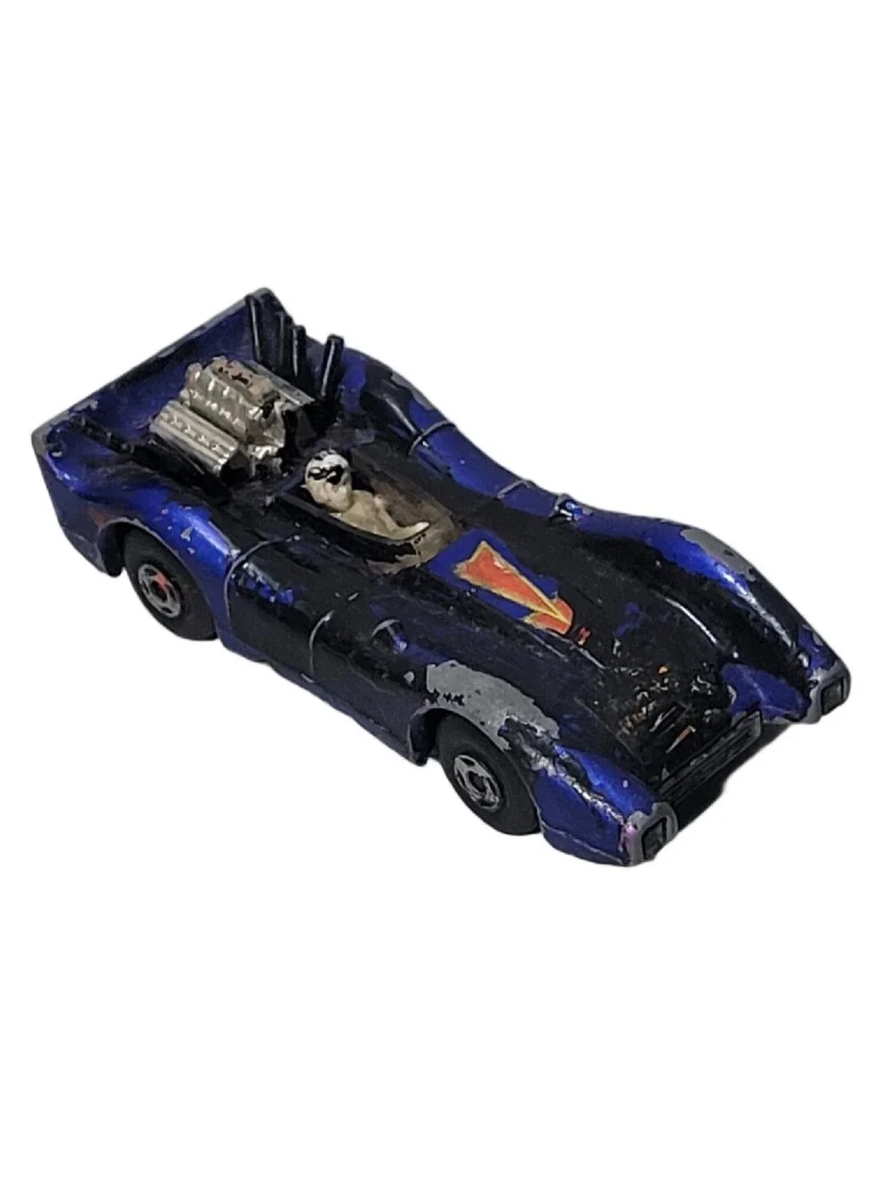 Vintage 1971 Blue Shark No.81 Lesney Matchbox Superfast Made In England